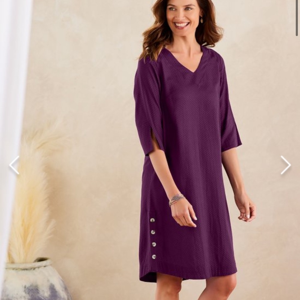 ❤️ - NWT Soft Surroundings dress in blackberry wine